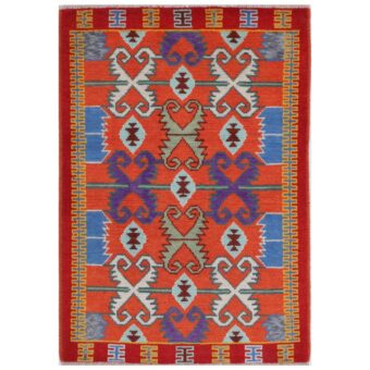 Afghan Hand-knotted Kargahi Wool Rug (2'8 x 4')