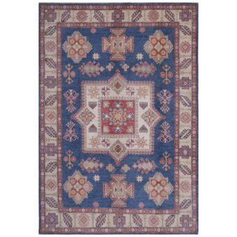 Afghan Hand-knotted Vegetable Dye Kazak Wool Rug (8'1 x 12')