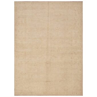 Afghan Hand-knotted Vegetable Dye Oushak Wool Rug (4'10 x 6'7)