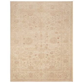 Afghan Hand-knotted Vegetable Dye Oushak Wool Rug (5' x 6'4)