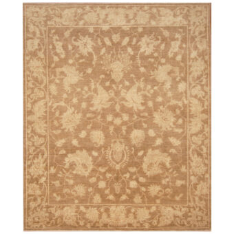 Afghan Hand-knotted William Morris Wool Rug (8'1 x 9'9)