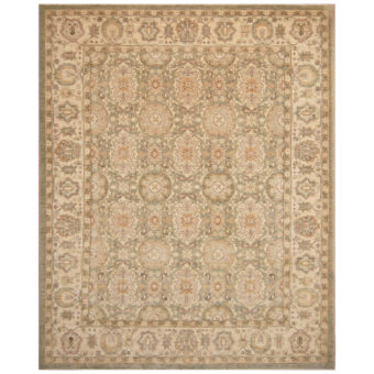 Afghan Hand-knotted Vegetable Dye KhotanWool Rug (8'2 x 10'2)