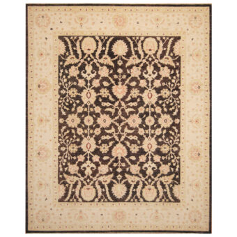 Afghan Hand-knotted Vegetable Dye Oushak Wool Rug (8' x 9'9)