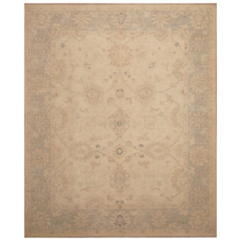 Afghan Hand-knotted Vegetable Dye Oushak Wool Rug (8' x 10')