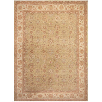 Afghan Hand-knotted Vegetable Dye Khotan Wool Rug (8' x 9'10)