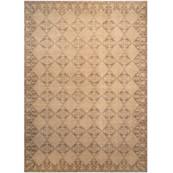 Afghan Hand-knotted Vegetable Dye Khotan Wool Rug (7'8 x 9'5)
