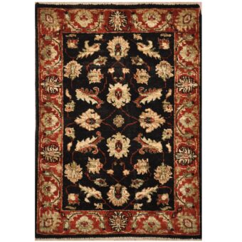 Afghan Hand-knotted Vegetable Dye Oushak Wool Rug (2' x 3')