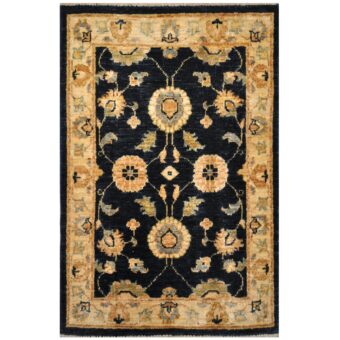 Afghan Hand-knotted Vegetable Dye Oushak Wool Rug (2' x 3')