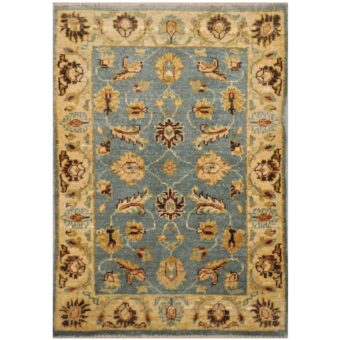 Afghan Hand-knotted Vegetable Dye Oushak Wool Rug (2' x 3')