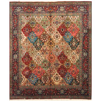 Persian Hand-knotted Tabriz Wool Rug (10'2 x 12'2)