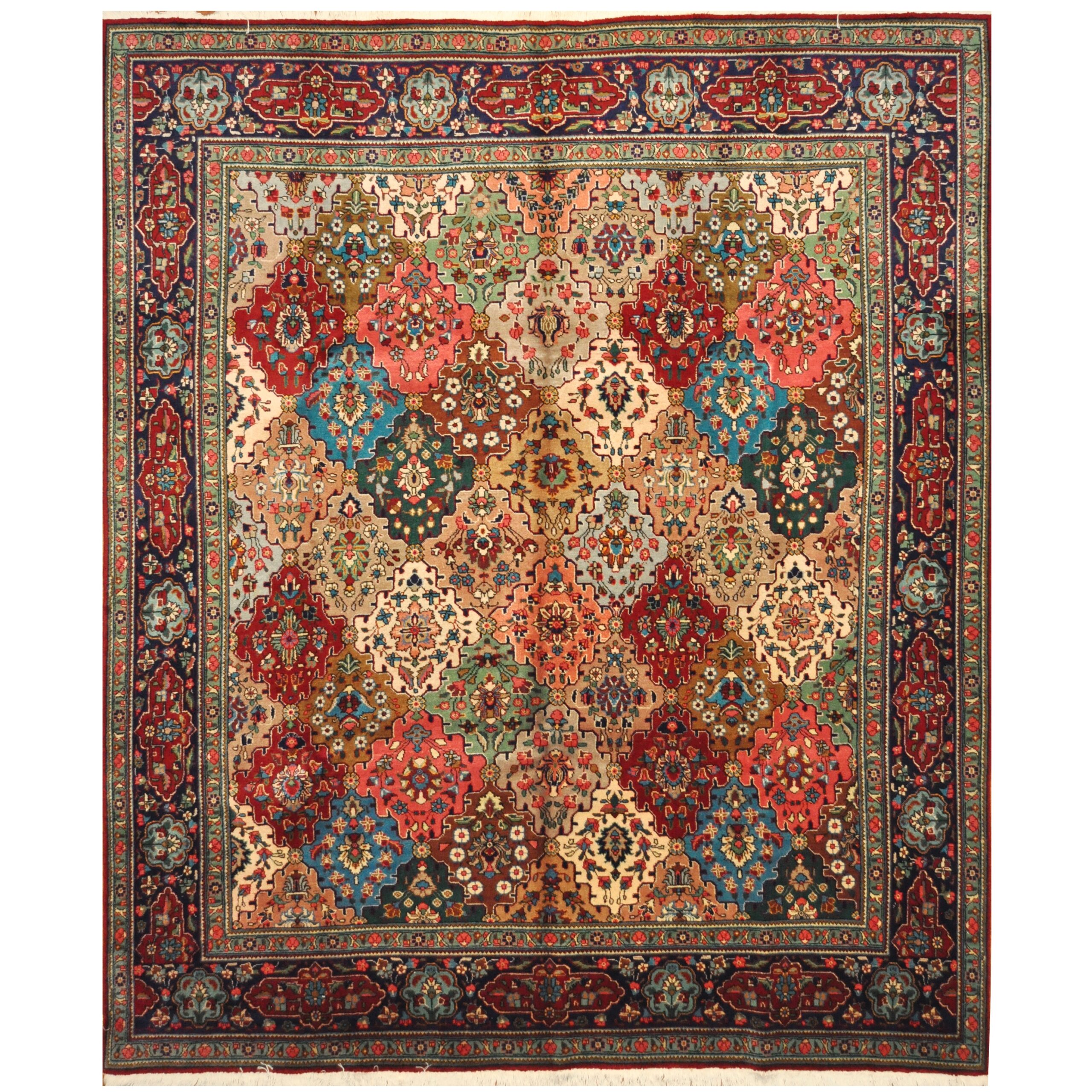 Persian Hand-knotted Tabriz Wool Rug (10'2 x 12'2)