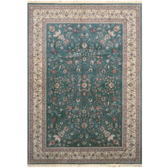 Pak Persian Hand-knotted Kashan Wool Rug (9'9 x 13'9)