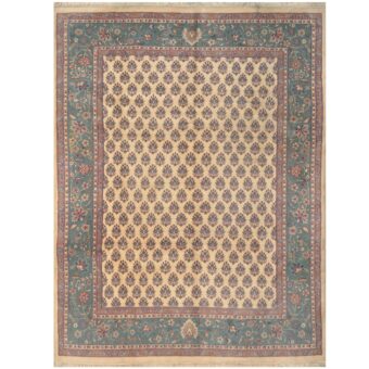 Indo Hand-knotted William Morris Wool Rug (7'8 x 10')