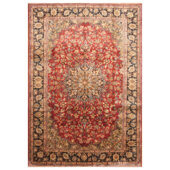Persian Hand-knotted Isfahan Wool Rug (8' x 11'4)