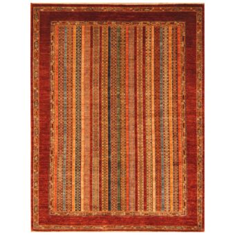 Afghan Hand-knotted Super Kazak Wool Rug (5'1 x 6'7)