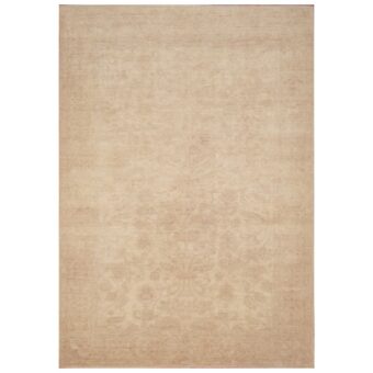 Afghan Hand-knotted Vegetable Dye Oushak Wool Rug (6'3 x 8'3)