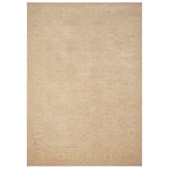Afghan Hand-knotted Vegetable Dye Oushak Wool Rug (6'3 x 8'10)