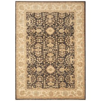 Afghan Hand-knotted Vegetable Dye Oushak Wool Rug (6' x 8'7)