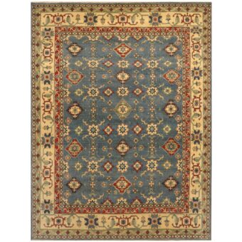 Afghan Hand-knotted Kazak Wool Rug (8'3 x 11')