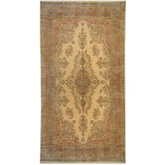 Persian Hand-knotted 1940's Semi-antique Kerman Wool Rug (11'5 x 22'4)