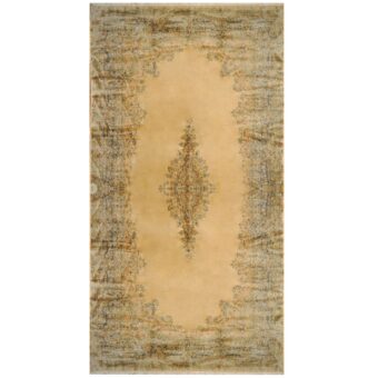 Persian Hand-knotted 1920's Semi-antique Kerman Wool Rug (11'5 x 21'3)