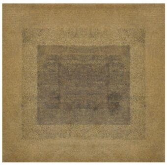 Indo Hand-knotted Tibetan Wool Rug (2'7 x 2'7)