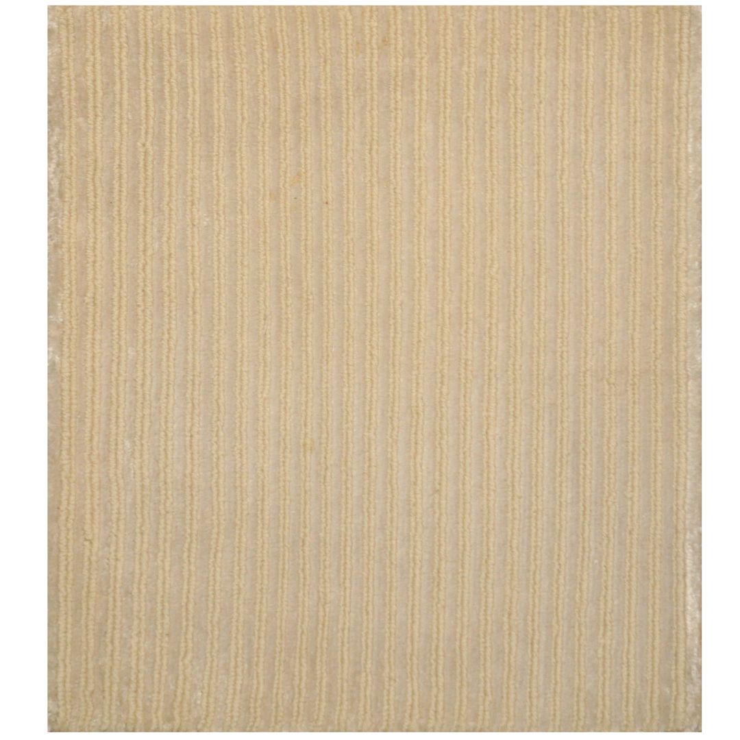 Indo Hand-knotted Tibetan Wool Rug (2' x 2')