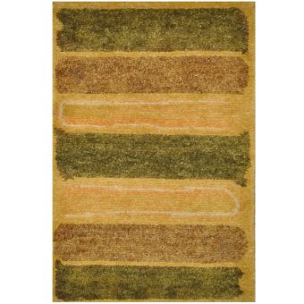 Indo Hand-knotted Tibetan Wool Rug (1'3 x 2')