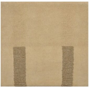Indo Hand-knotted Tibetan Wool Rug (2' x 2')