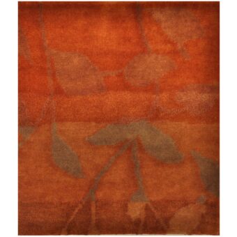 Indo Hand-knotted Tibetan Wool Rug (2' x 2')