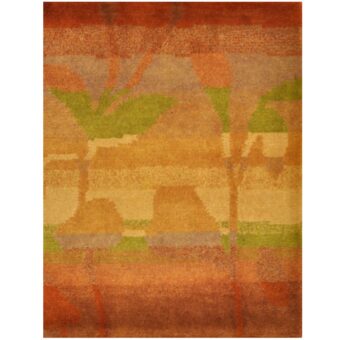 Indo Hand-knotted Tibetan Wool Rug (2' x 2')