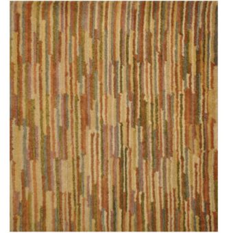 Indo Hand-knotted Tibetan Wool Rug (2' x 2')