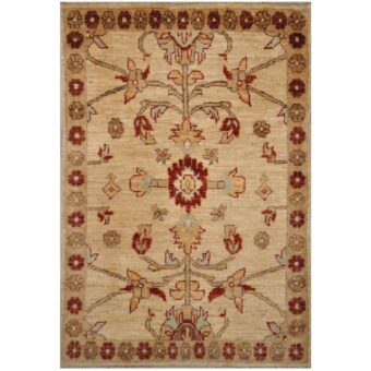 Afghan Hand-knotted Tribal Oushak Wool Rug (2' x 3')