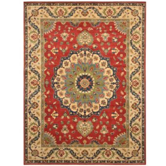 Afghan Hand-knotted Tribal Kazak Wool Rug (9' x 12'2)