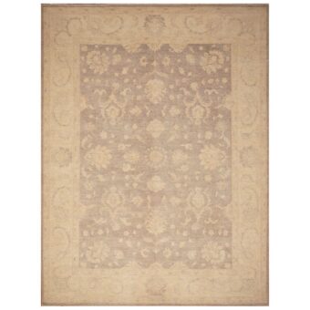 Afghan Hand-knotted Vegetable Dye Oushak Wool Rug (9' x 12')