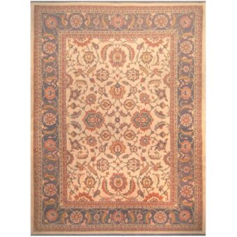 Afghan Hand-knotted Vegetable Dye Serapi Wool Rug (10' x 13'1)