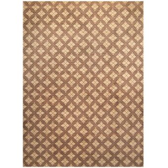 Afghan Hand-knotted Vegetable Dye William Morris Wool Rug (10' x 13'7)