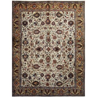 Persian Hand-knotted Tabriz Wool Rug (9'4 x 12'4)