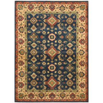 Afghan Hand-knotted Tribal Kazak Wool Rug (5' x 6'10)