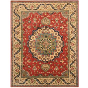 Afghan Hand-knotted Tribal Kazak Wool Rug (8'10 x 11'4)