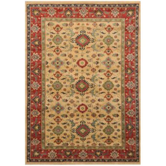 Afghan Hand-knotted Tribal Kazak Wool Rug (9' x 11'10)