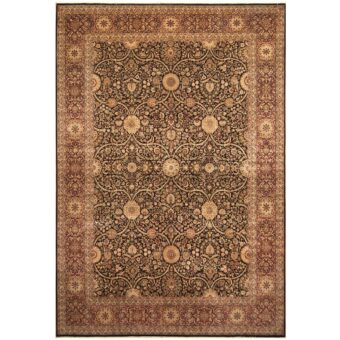 Pakistani Hand-knotted Mahal Wool Rug (10' x 14'1)