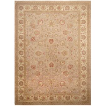 Afghan Hand-knotted Vegetable Dye Tabriz Wool Rug (10' x 14')