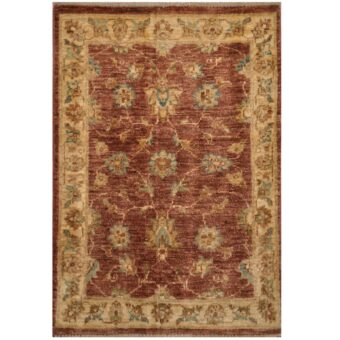 Afghan Hand-knotted Oushak Wool Rug (2' x 3')