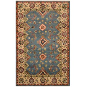 Afghan Hand-knotted Kazak Wool Rug (3'2 x 5')