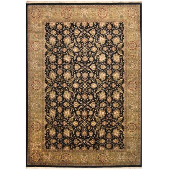Indo Hand-knotted Mahal Wool Rug (10' x 14')