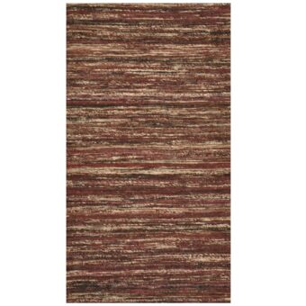Indo Hand-woven Chenille Flatweave Rug (2' x 3'6)