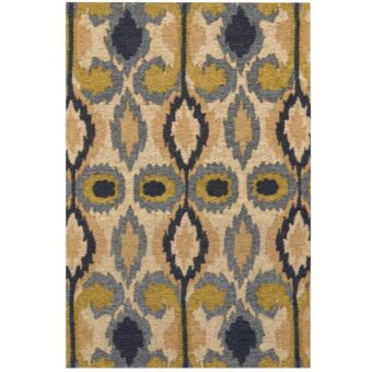Indo Hand-woven Chenille Flatweave Rug (2' x 3')