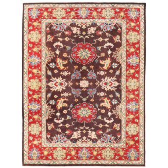 Afghan Hand-knotted Oushak Wool Rug (9'11 x 13'3)