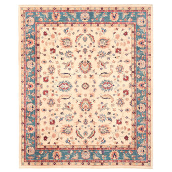 Afghan Hand-knotted Oushak Wool Rug (7'10 x 9'8)